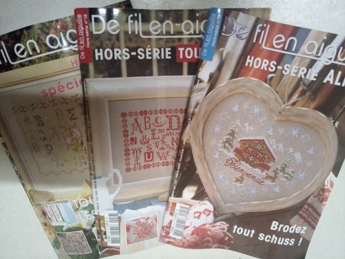 Lot fil aiguille - 17,