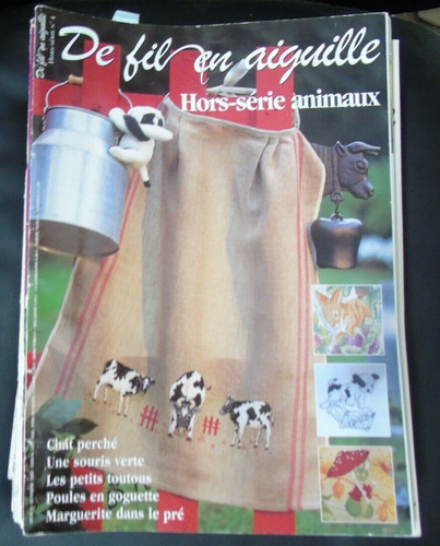Fil aiguille n - de, en